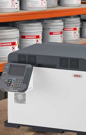 Imprimante OKI Pro10 pour l'industrie