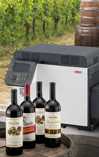 Imprimante OKI Pro10 pour les viticulteurs