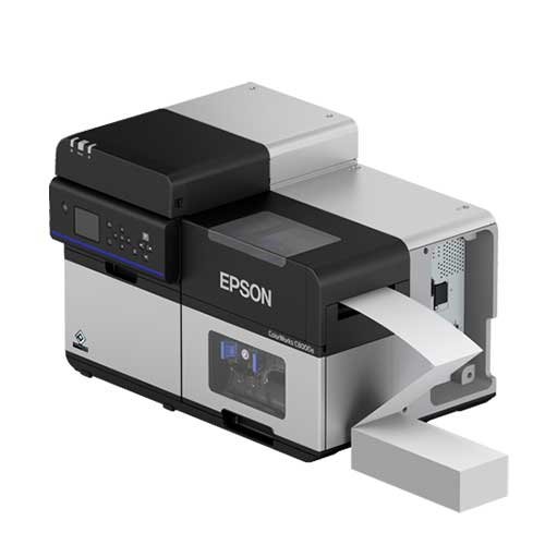 Imprimante d'étiquettes industrielle EPson C8000e papier arcodeon
