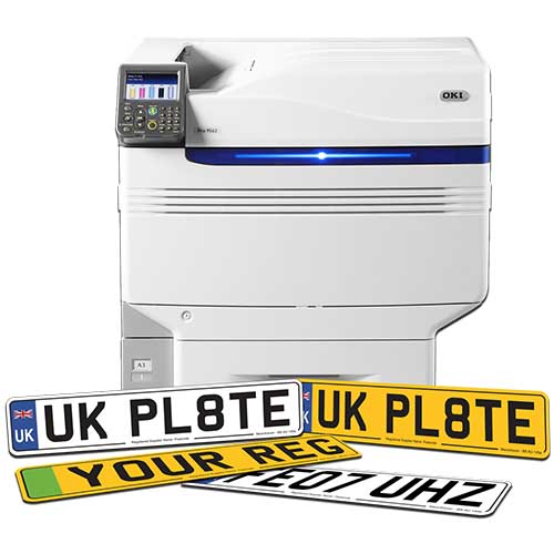 OKI Pro9431 pour imprimer les plaques d'immatriculation