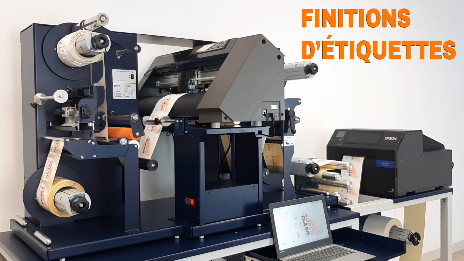 Presentation video des finisseurs d'étiquettes DPR