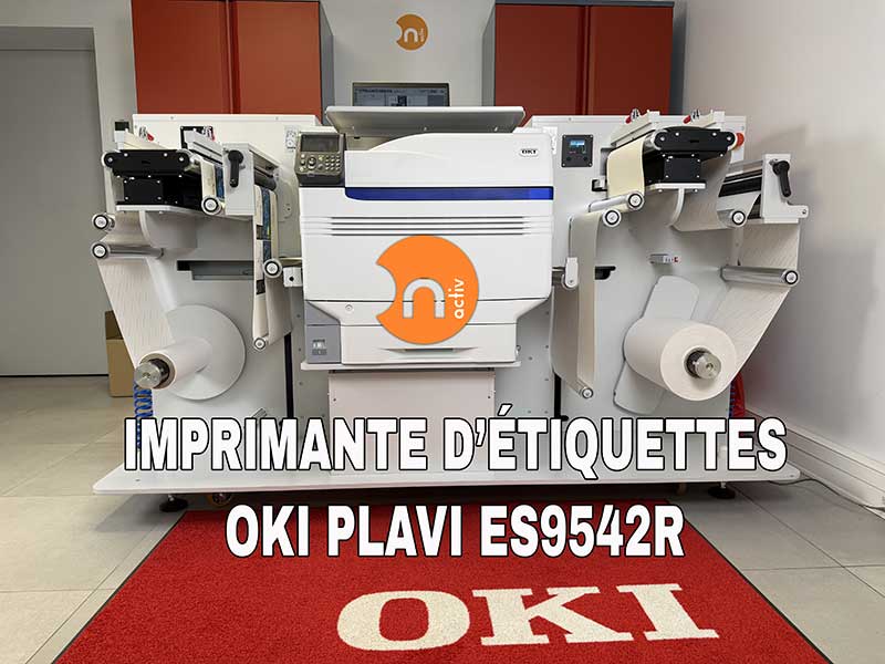 Video de l'imprimante OKI ES9542r étiquettes de vin