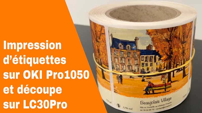 Video production d'étiquettes de vin