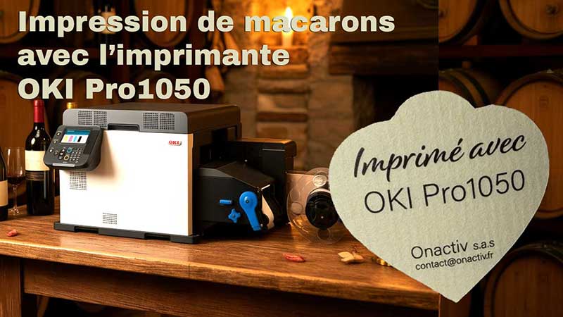 Video production de macarons vin